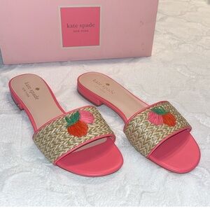 Kate Spade Pink Slide Sandals